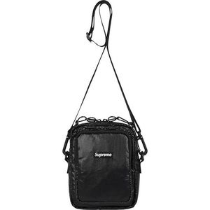 Supreme Black Shoulder Strap Bag
